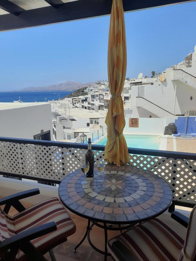 Apartmán The White Dragos With Ocean View - Ac - Private Pool Tías Exteriér fotografie